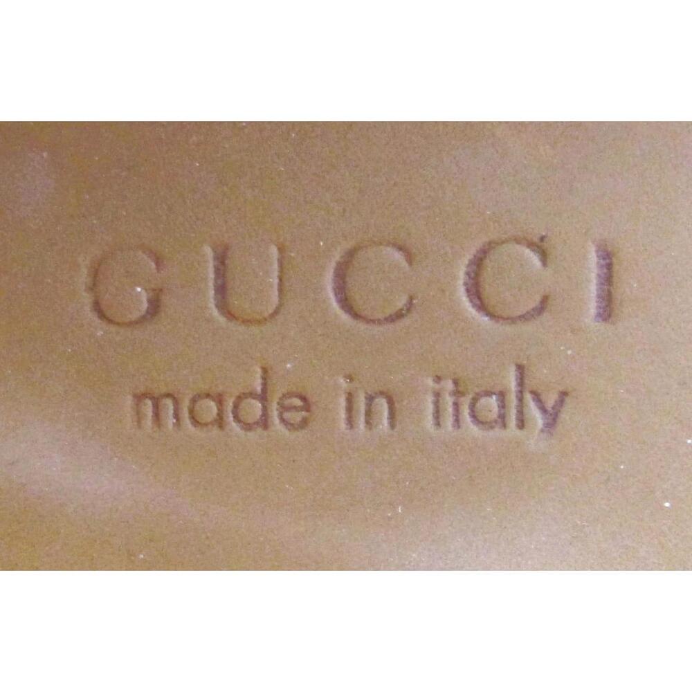 Gucci Dragon Embroidered Wine Colored Suede Loafers Shoes Size 9 - Picture 10 of 12